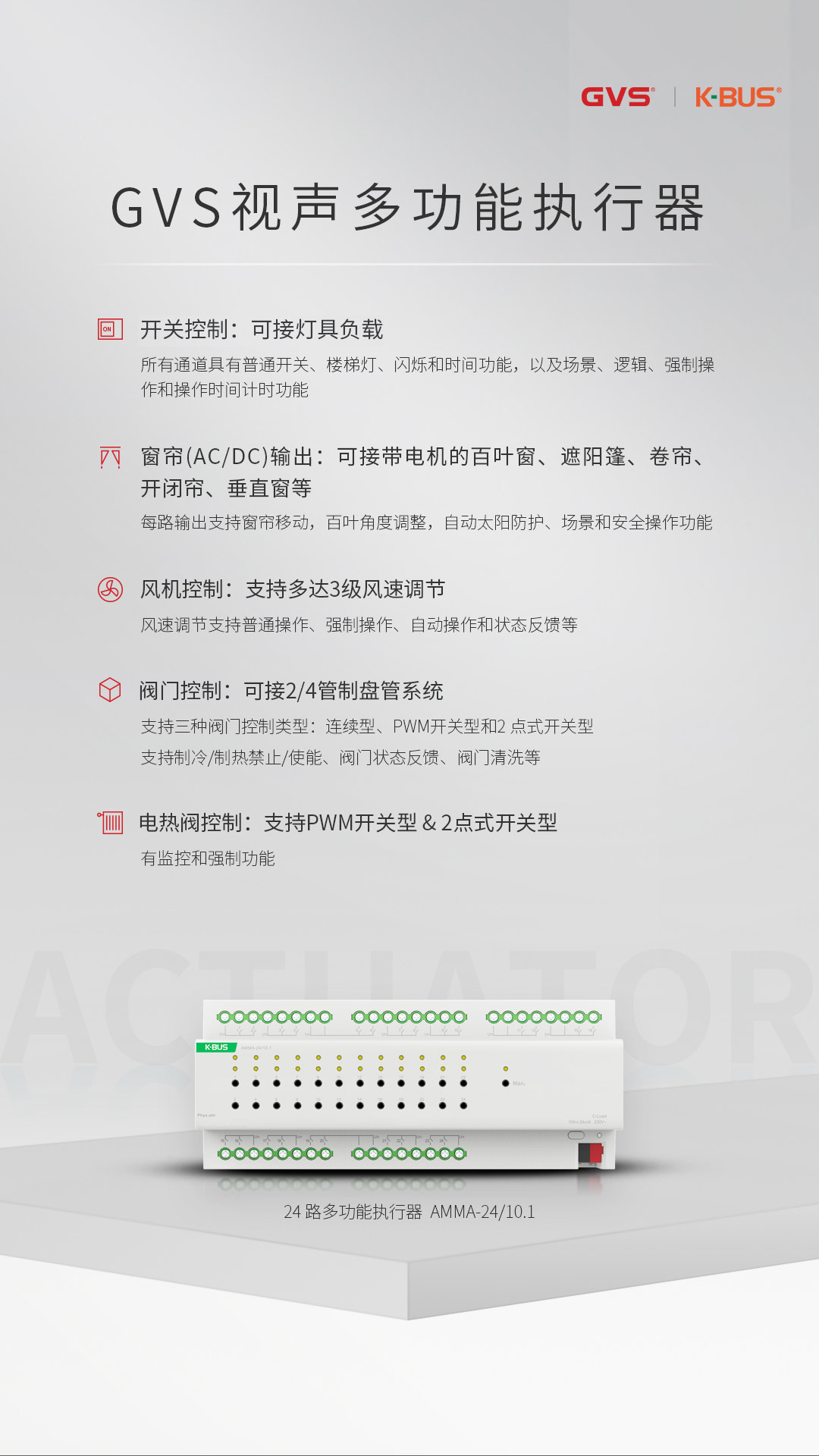 GVSk8凯发多功能执行器